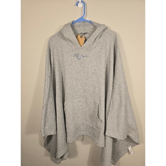 MV Sports Poncho Hoodie Sweatshirt Pullover Kangaroo Pocket Oversized Comfy - Picture 1 of 11